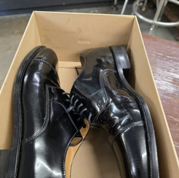 Classic Black Patton Men\'s Dress Shoes Cole Haan Sz 9.5d main image 9